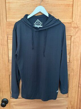 Burlebo NEW Lightweight Performance Hoodie Dark Gray Men's size M